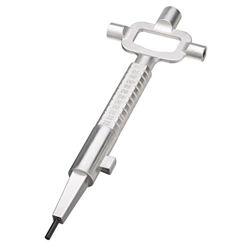 MASUNN Sliver Locksmith Tool Mehrzweckzylinderlehre Nocken Turner Spindel Turner MASUNN Sliver Locksmith Tool Mehrzweckzylinderlehre Nocken Turner Spindel Turner von MASUNN