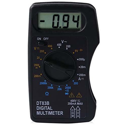 MASUNN WHDZ DT83B Digitales Multimeter AC DC Spannungsstromwiderstand Diodenprüfer von MASUNN