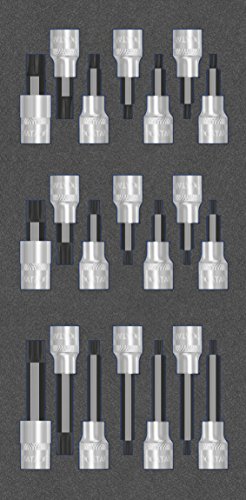 MATADOR MTS-R/V: Steckschlüssel-Satz XZN, 1/3: 193 x 390 mm, 8164 4079 von MATADOR Schraubwerkzeuge