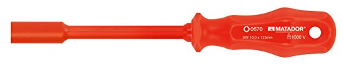 MATADOR Sechskant-Steckschlüssel VDE, 11 x 235 mm, 0670 1110 von MATADOR Schraubwerkzeuge