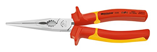 MATADOR Telefonzange, gerade VDE, 6.3/4 Zoll - 170 mm, 0585 1170 von MATADOR Schraubwerkzeuge
