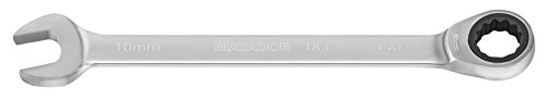 MATADOR Ratschenschlüssel 10 mm | Ringratschenschlüssel mit Maulschlüssel | MATADOR Werkzeug Nr. 01830100 von MATADOR Schraubwerkzeuge