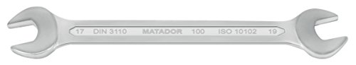 Matador Doppelmaulschlüssel, 17 x 19 mm, 0100 1719 von MATADOR Schraubwerkzeuge