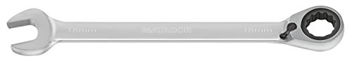 MATADOR Knarren-Ringmaulschlüssel mit Hebel, 18 mm-364 NM, 0189 0180 von MATADOR Schraubwerkzeuge
