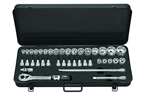 MATADOR Schraubwerkzeuge Steckschlüsselsatz 6-kant 10 (3/8) mm, 3125 9390, 39-teilig von MATADOR Schraubwerkzeuge