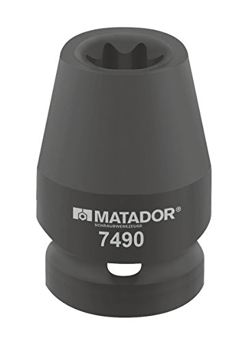 MATADOR Kraft-Schraubendrehereinsatz, Außen-Torx, 12,5(1/2): E 24, 7490 0240 von MATADOR Schraubwerkzeuge