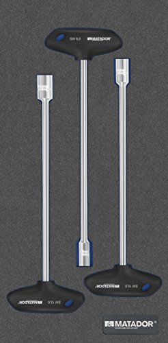 MATADOR MTS-R/V: T-Griff-Steckschlüssel, 1/3: 193 x 390 mm, 8164 4671 von MATADOR Schraubwerkzeuge