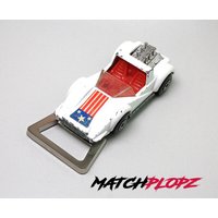 Hellraiser Flaschenöffner Modellauto Spielzeugauto Von Matchplopz Vintage Retro Geschenk Geburtstag Mann Freund Auto Weiß von MATCHPLOPZ