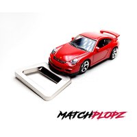 Porsche 911 Gt3 Flaschenöffner Modellauto Spielzeugauto Von Matchplopz Vintage Retro Geschenk Geburtstagsgeschenk Freund Mann Auto Rot von MATCHPLOPZ