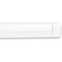 Alfa - Abgerundeter, integrierter LED-Streifen aus Matel, 36 w, 120 cm, warm von ALFA