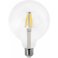 Matel - Globe LED-Filament Glühbirne E27 G125 4 w kalt klar von MATEL