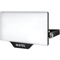 Schwarzer LED-Projektor mit Schnellanschluss, Kaltlicht, IP65, 10 w von MATEL