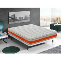Memory Foam Matratze - Orthopädie - 11 Zibe of Comfort - 22 cm hoch - 90x200 von ILOVESLEEP