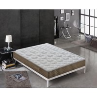 Memory Foam Matratze - Orthopädie - Wende - Sommer Winter Seite - Steifheit H3 - 90x190 von MATERASSIEDOGHE