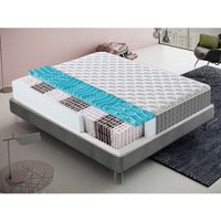 Ilovesleep - Taschenfedermatratze - 13 Komfortzonen - 800 Taschenfedern - Höhe 22 cm - Orthopädie - 160x190 von ILOVESLEEP