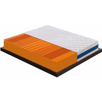 Ilovesleep - Wasserschaummatratze - Orthopädie - Wende - 11 Komfortzonen - Steifigkeitsgrad H4 160x200 von ILOVESLEEP