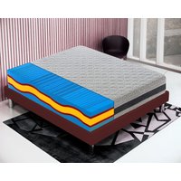 Memory Foam Matratze - 23 cm hoch - 5 Schichten - 7 Komfortzonen 200x200 von MATERASSIEDOGHE