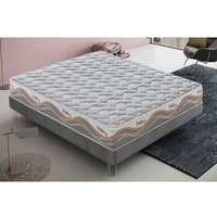 Pale Matratze - 25 cm hoch - 2000 Taschenmikrofedern - 5 cm Memory-Schaum - Wärmeempfindlicher abnehmbarer Bezug 90x200 von MATERASSIEDOGHE