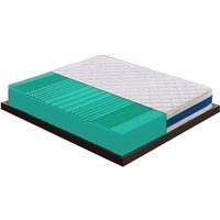 Wasserschaummatratze - Orthopädie - Wende - 11 Komfortzonen - Steifigkeitsgrad H2 160x200 von ILOVESLEEP