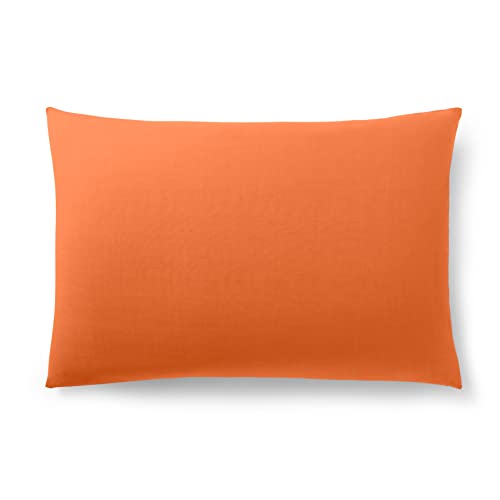 Kissenbezug 50 x 70 cm orange/100% Baumwolle, 57 Fäden/cm² von UNIVERSDECOR