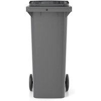 140 Liter Müllcontainer mit Frontgriff - zitronengelber Deckel - 480 x 550 x 1065 mm - 210003GAGA/BO von MATISÈRE