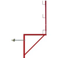 Matisère - 2 Konsolen mit Epoxy-Lackierung 0.80m x 0.80m - Rundrohr - 110001804/02 von MATISÈRE
