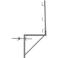 Matisère - 4 Verzinkte Gerüstkonsolen 0.80m x 0.80m - Rundrohr - 110001809/04 von MATISÈRE