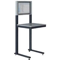 Computerständer auf Kufen - 22-Zoll-Bildschirm - Hellgrau - W040010009-GC Computerständer auf Kufen - 22-Zoll-Bildschirm - Hellgrau - W040010009-GC von MATISÈRE