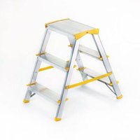 Doppelte Stehleiter 2x8 Stufen - Maximale Arbeitshöhe 3,17m - 928 von MATISÈRE