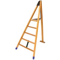 Dreibein Holz-Obstbaumleiter 9 Sprossen mit breitem Stützfuß - H3000 Dreibein Holz-Obstbaumleiter 9 Sprossen mit breitem Stützfuß - H3000 von MATISÈRE