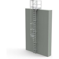 Matisère - Steigleiter mit Ausstiegstritt 0.80m - Steighöhe 6.10 bis 6.30m - CS63-CPSH-080-CVAP Matisère - Steigleiter mit Ausstiegstritt 0.80m - Steighöhe 6.10 bis 6.30m - CS63-CPSH-080-CVAP von MATISÈRE