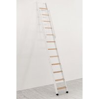 Echelle Direct - Metall-Stufenleiter 8 Stufen - zu erreichende Höhe 1.99m - STRONG-200-BL von ECHELLE DIRECT