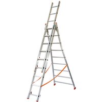 Facal - Echelle transformable 3x7 barreaux - Longueur déployée 4,26m - Sol plat ou escalier - ATL200-3 von FACAL