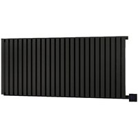Elektrischer Heizkörper mit Programmierung, schwarz - HxL 300x645mm - 400 Watt - NEM300/645E7NP von MATISÈRE