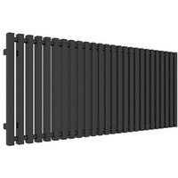 Elektrischer Heizkörper mit Zeitschaltuhr schwarz - HxL 610x1080mm - 800 Watt - TRI610/1080E8NP Elektrischer Heizkörper mit Zeitschaltuhr schwarz - HxL 610x1080mm - 800 Watt - TRI610/1080E8NP von MATISÈRE