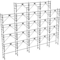 Gerüst 180m² - Struktur allein - Gelände Version - DUO180GC-S von MATISÈRE