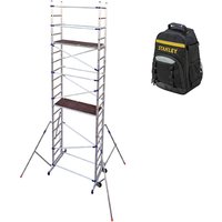 Gerüst mit 2 Plattformen - Arbeitshöhe 6,46 m + Rucksack - PN/CLA-SAC von MATISÈRE