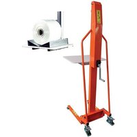 Handhubwagen mit Kippvorrichtung für Spulen in V-Form - Max. Tragfähigkeit 100kg - Max. Hubhöhe 1500mm - M100VBLOC von MATISÈRE