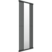 Heizkörper mit integriertem Spiegel - Mattschwarz - Höhe 1700mm Breite 540mm - 683 Watt - INT1700/540MYPN von MATISÈRE