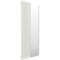 Heizkörper mit integriertem Spiegel - Weiß - Höhe 1700mm Breite 680mm - 646 Watt - TRI1700/680MYLB von MATISÈRE