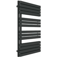 Heizungsbetrieb Handtuchheizkörper - Mattschwarz - Höhe 1695mm Breite 500mm - 1167 Watt - WAR1695/500SGDN Heizungsbetrieb Handtuchheizkörper - Mattschwarz - Höhe 1695mm Breite 500mm - 1167 Watt - WAR1695/500SGDN von MATISÈRE