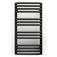 Heizungsbetrieb Handtuchheizkörper - Mattschwarz - Höhe 540mm Breite 500mm - 299 Watt - ALE540/500SXN von MATISÈRE