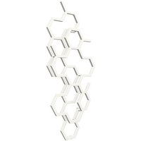 Heizungsbetrieb Handtuchheizkörper - Weiß - Höhe 1220mm Breite 486mm - 346 Watt - HEX1220/486ZXB Heizungsbetrieb Handtuchheizkörper - Weiß - Höhe 1220mm Breite 486mm - 346 Watt - HEX1220/486ZXB von MATISÈRE