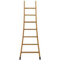 Holzleiter mit ausgestellter Basis 2,00m Elektrikerleiter 7 Sprossen - BSMEN-E-200 Holzleiter mit ausgestellter Basis 2,00m Elektrikerleiter 7 Sprossen - BSMEN-E-200 von MATISÈRE