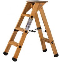 Matisère - Holzstehleiter mit Ablage 5 Stufen - Maximale Arbeitshöhe 2.32m - 683205 Matisère - Holzstehleiter mit Ablage 5 Stufen - Maximale Arbeitshöhe 2.32m - 683205 von MATISÈRE