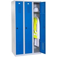 Industrieller Garderobenschränke - 3 Türen - Abmessungen 900x500x1800mm - W030130003 Industrieller Garderobenschränke - 3 Türen - Abmessungen 900x500x1800mm - W030130003 von MATISÈRE