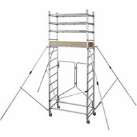 Matisère - klappbare Rollgerüst - max. Arbeitshöhe 4.80m - AL410/P von MATISÈRE