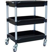 Kunststoffwagen mit 3 Platten und Behältern - Tragkraft 180 kg - 885007663 von MATISÈRE