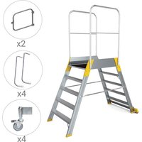 Leiternüberstieg 2x7 Stufen - Max Arbeitshöhe 3.47m - 9707R-MCP Leiternüberstieg 2x7 Stufen - Max Arbeitshöhe 3.47m - 9707R-MCP von MATISÈRE