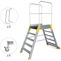 Leiternüberstieg 2x8 Stufen - Max Arbeitshöhe 3.68m - 9708R-MC von MATISÈRE